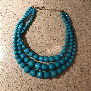 Blue Beaded Necklace